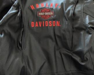 HarleyDavidson An American Legend Leather Motorcycle Jacket third image