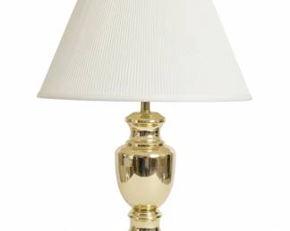Stiffel Style Brass Urn Table Lamps