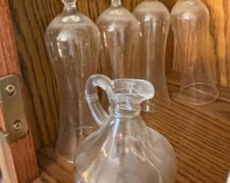 Assorted Crystal Glassware Set with Decanters and Tumblers second image