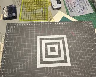 Fiskars x SelfHealing Rotary Cutting Mat and Sewing Notions Lot