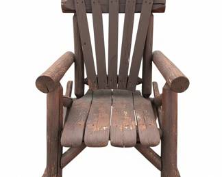 Leigh Country CharLog Single Rocker