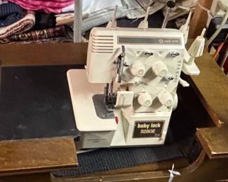Baby Lock E Serger Sewing Machine with Cabinet second image
