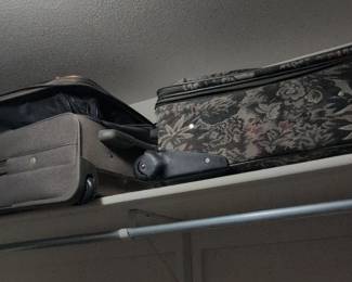 Vintage Jordache Piece Luggage Set Tapestry and Vinyl