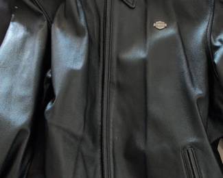 HarleyDavidson An American Legend Leather Motorcycle Jacket second image