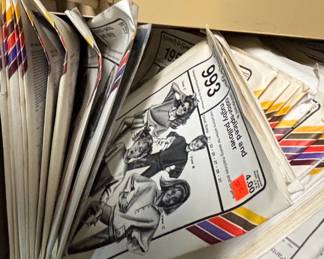 Assorted Vintage Sewing Patterns fifth image