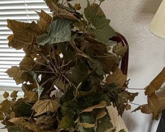 Artificial Grape Leaf Garland