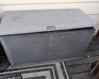 Keter Corfu Outdoor Storage Box Bench