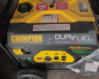Champion Watt Dual Fuel Portable Generator fourth image