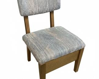 MidCentury Modern Sewing Chair with Storage