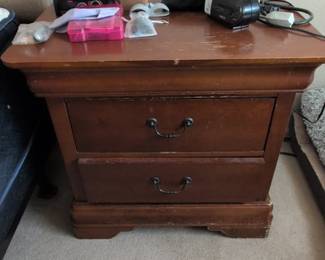 Broyhill Cherry Finish Nightstand