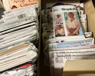 Assorted Vintage Sewing Patterns second image