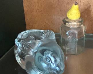 Glass Rabbit Figurine