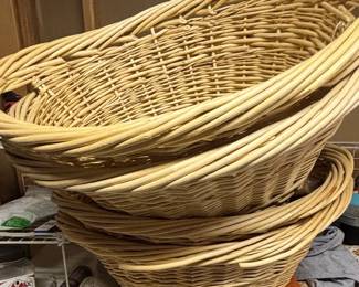 Wicker Laundry Baskets