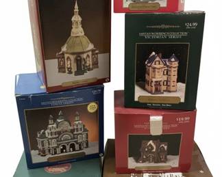 Santas Workbench Collection Christmas Village Buildings