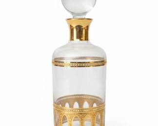 Vintage Culver Antigua K Gold Decanter