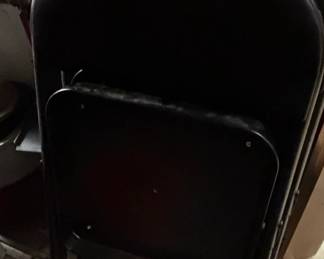 Black Folding Chairs