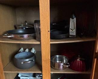 Assorted Kitchenware and Storage Containers