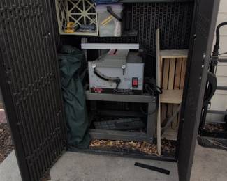 Lifetime Rough Cut Cubic Foot Vertical Storage Shed second image