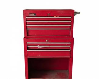 Popular Mechanics Piece Rolling Tool Chest with Assorted Tools