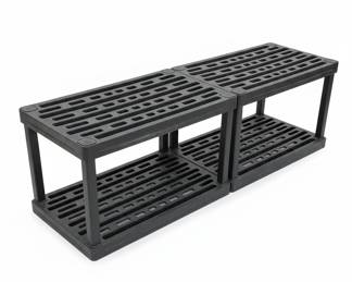 Black Plastic Dunnage Rack second image