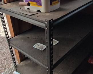 metal shelf