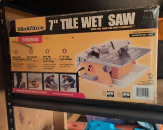 Workforce THD Tile Wet Saw
