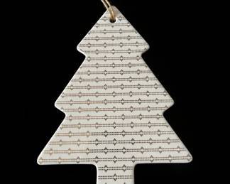Ceramic Christmas Tree Ornament