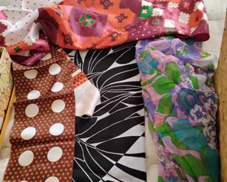 Vintage scarves