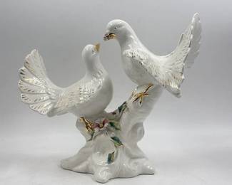 italian capodimonte doves