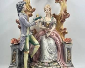 Italian loreuzou porcelain statue