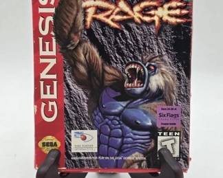 sega genesis game in box