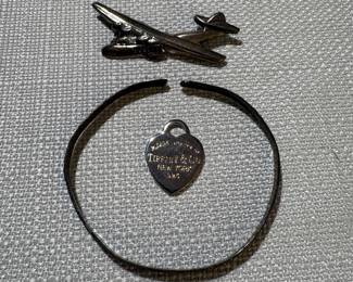 Sterling Tiffany and co pendant