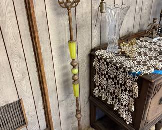 Art Deco Bridge Floor Lamp 