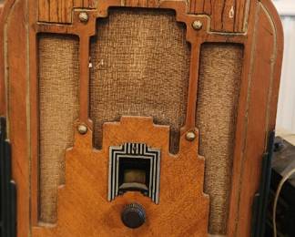 Antique Tombstone Radio