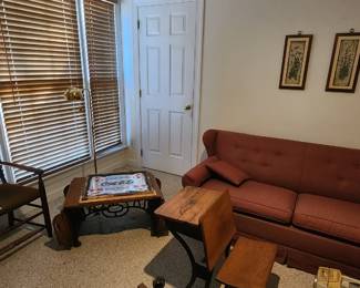 Foldout Couch/Childs Desk/ Coffee Table