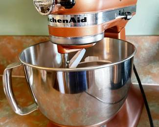 Kitchen Aid Copper Color 5 Qt. Stand Mixer