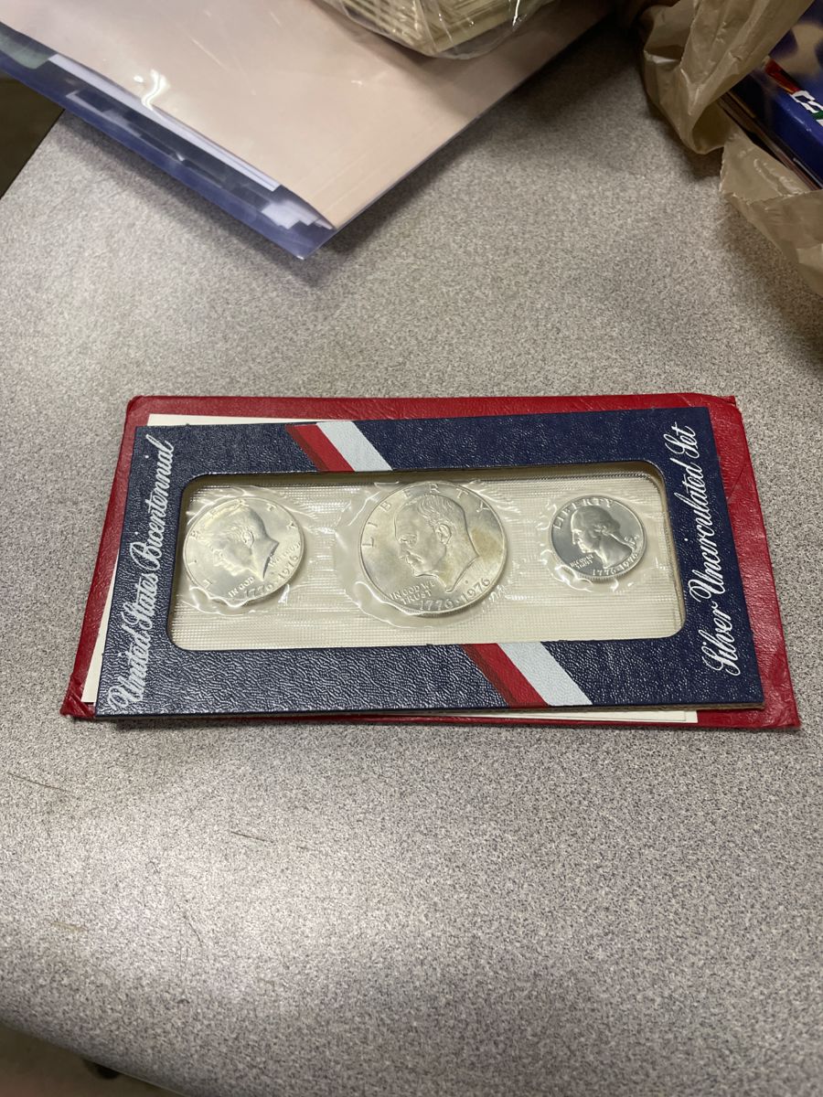 Bicentennial silver uncirculated set