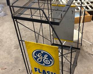 1960s or 70s GE flashbulb display