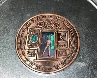 Large copper medal