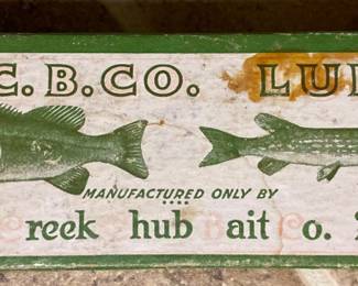 Vintage lure box