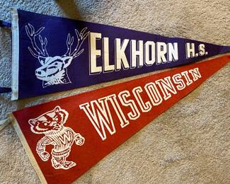 Vintage pennants