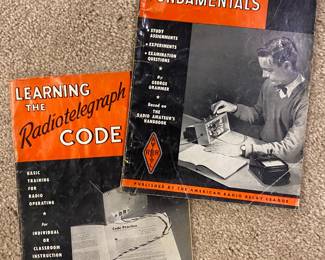 Vintage radio booklets