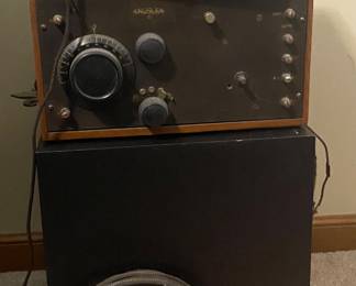 Antique ham radio