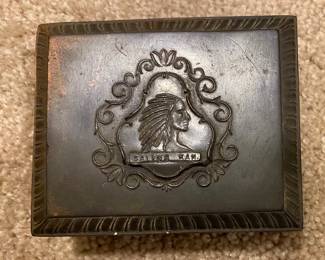 Small box marked Salina, KS