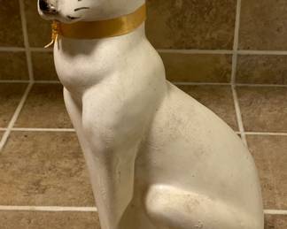 Vintage chalkware cat