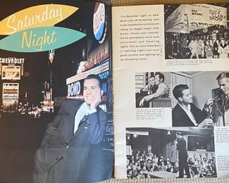 (Inside)  a vintage Dick Clark Yearbook