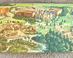  a Disneyland: A Mattel Music Map from 1955.  It was designed as a souvenir for the opening year of Disneyland in Anaheim, California