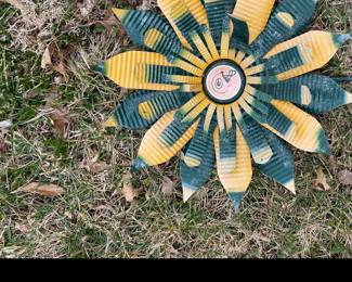 Green Bay metal yard art