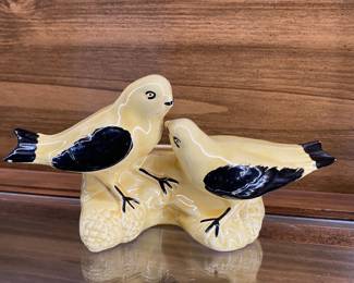 Ceramic bird planter 