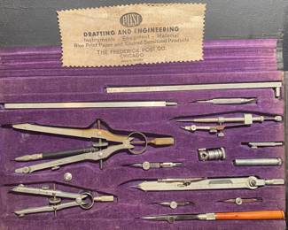 Vintage drafting tools
